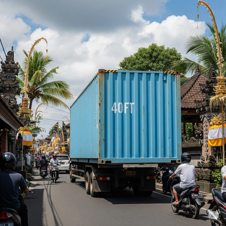 Ekspedisi via Kontainer Karangasem Merauke